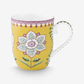 Pip Studio Lily & Lotus Sarı Porselen Kupa