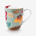 Pip Studio Fantasy Blooming Tales Mavi Porselen Kupa