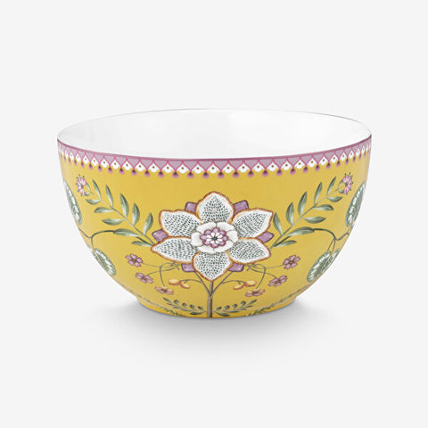 Pip Studio Lily & Lotus Sarı Porselen Servis Kasesi